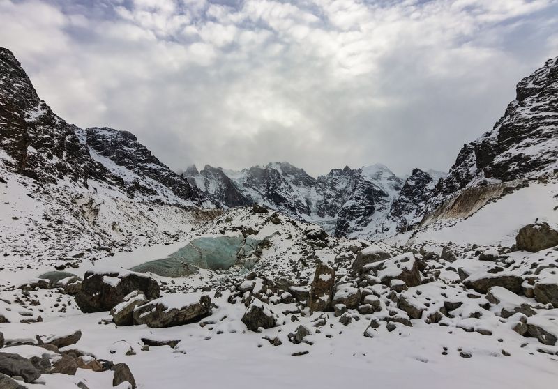 горы, альпинизм, кавказ, ледники land of glaciers... фото превью