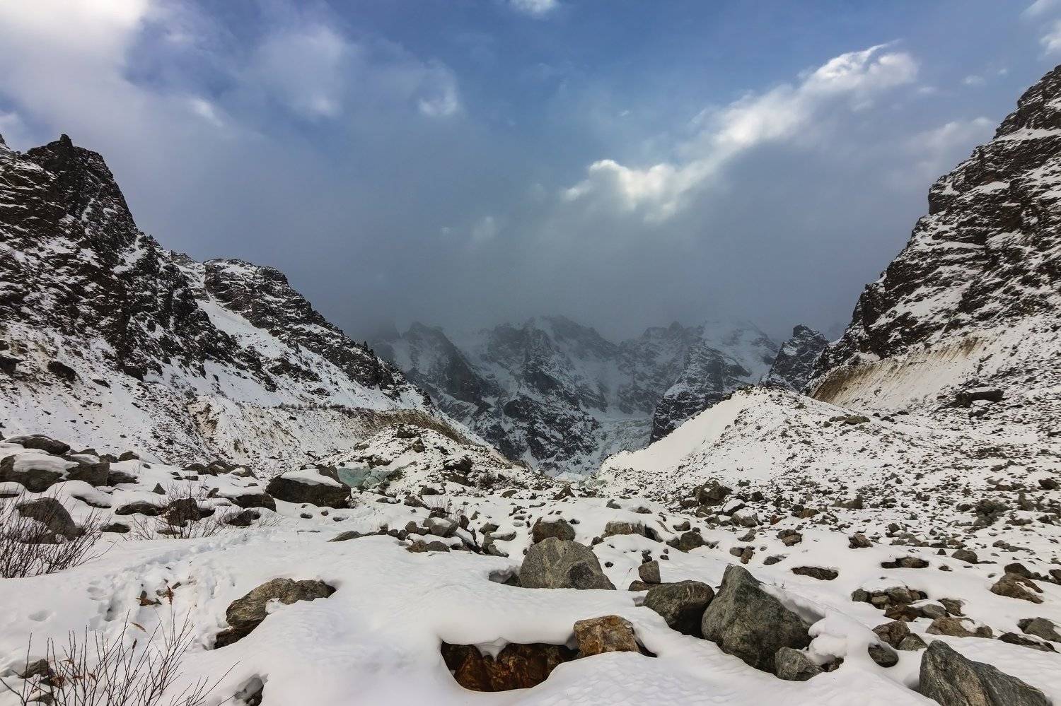 горы, альпинизм, кавказ, ледники,  Эстелла