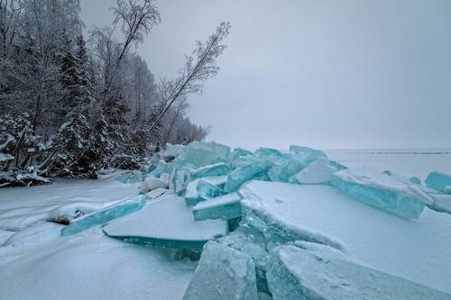Онежские торосы.