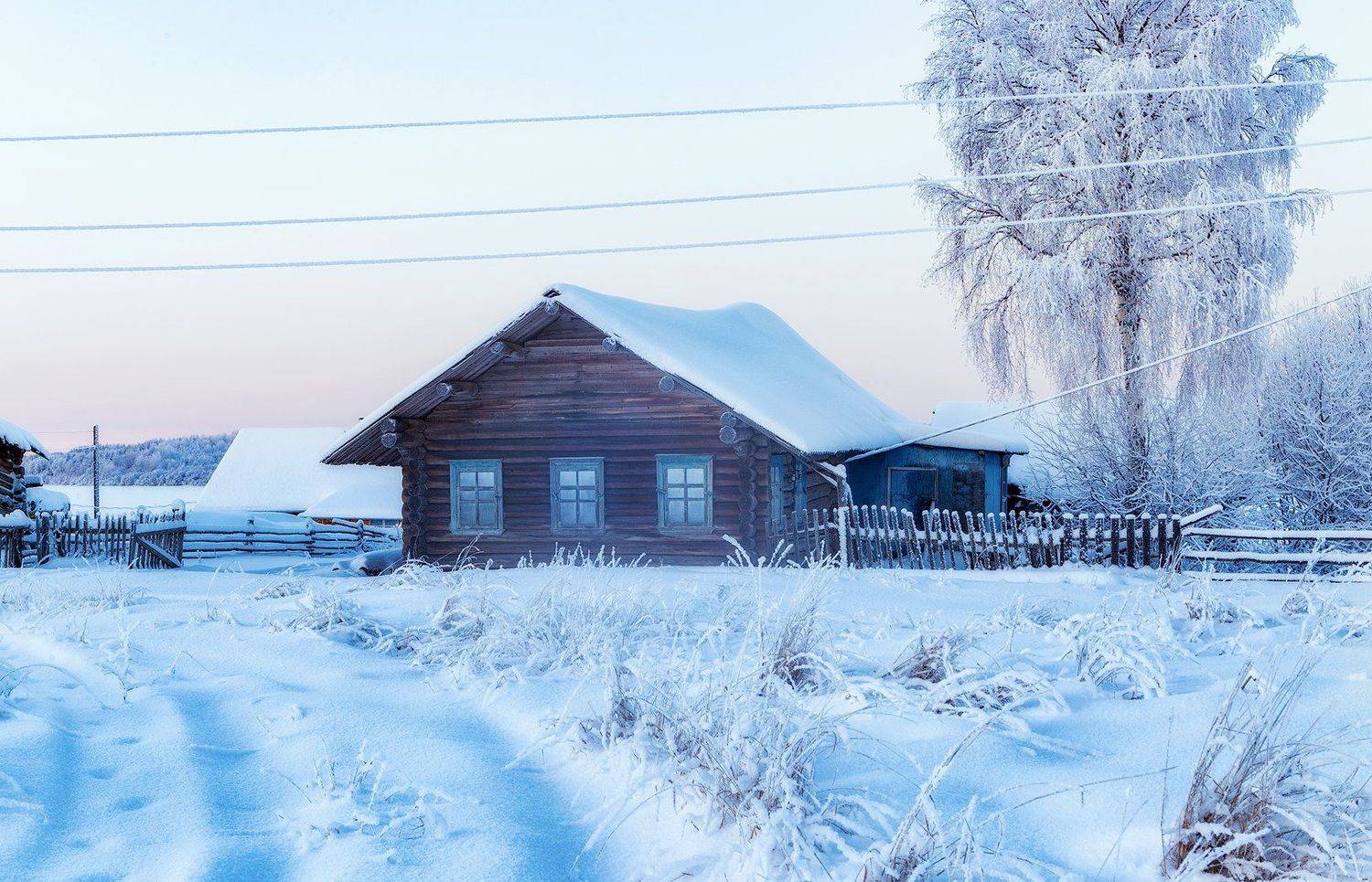 кенозеро, мороз, утро, зима, Владимир Липецких
