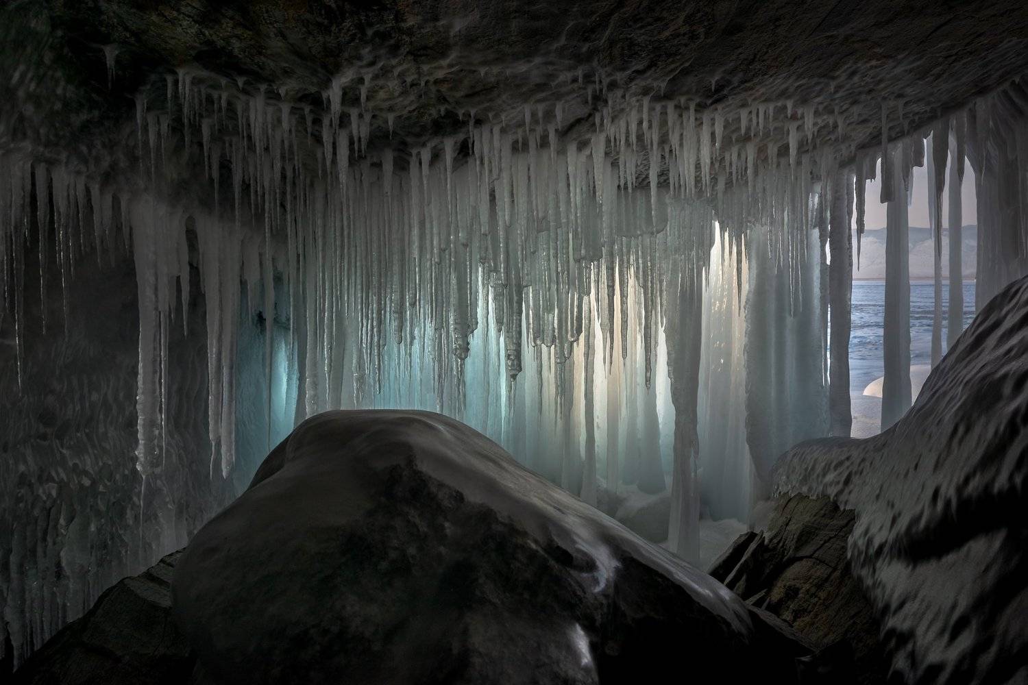 зима, лед, сокуи, байкал, малое море, Алексей Чекалев