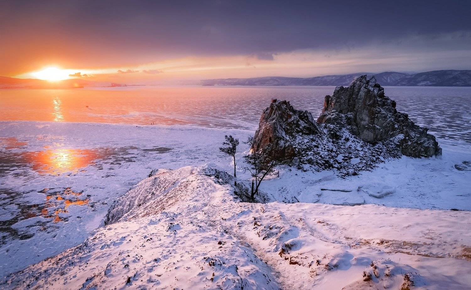 байкал,  малое море, хужир, м. бурхан, шаманка, лёд, январь 2021, Анатолич