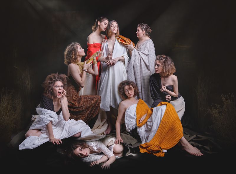 7 sins, lust, gluttony, greed, laziness 7 sins фото превью