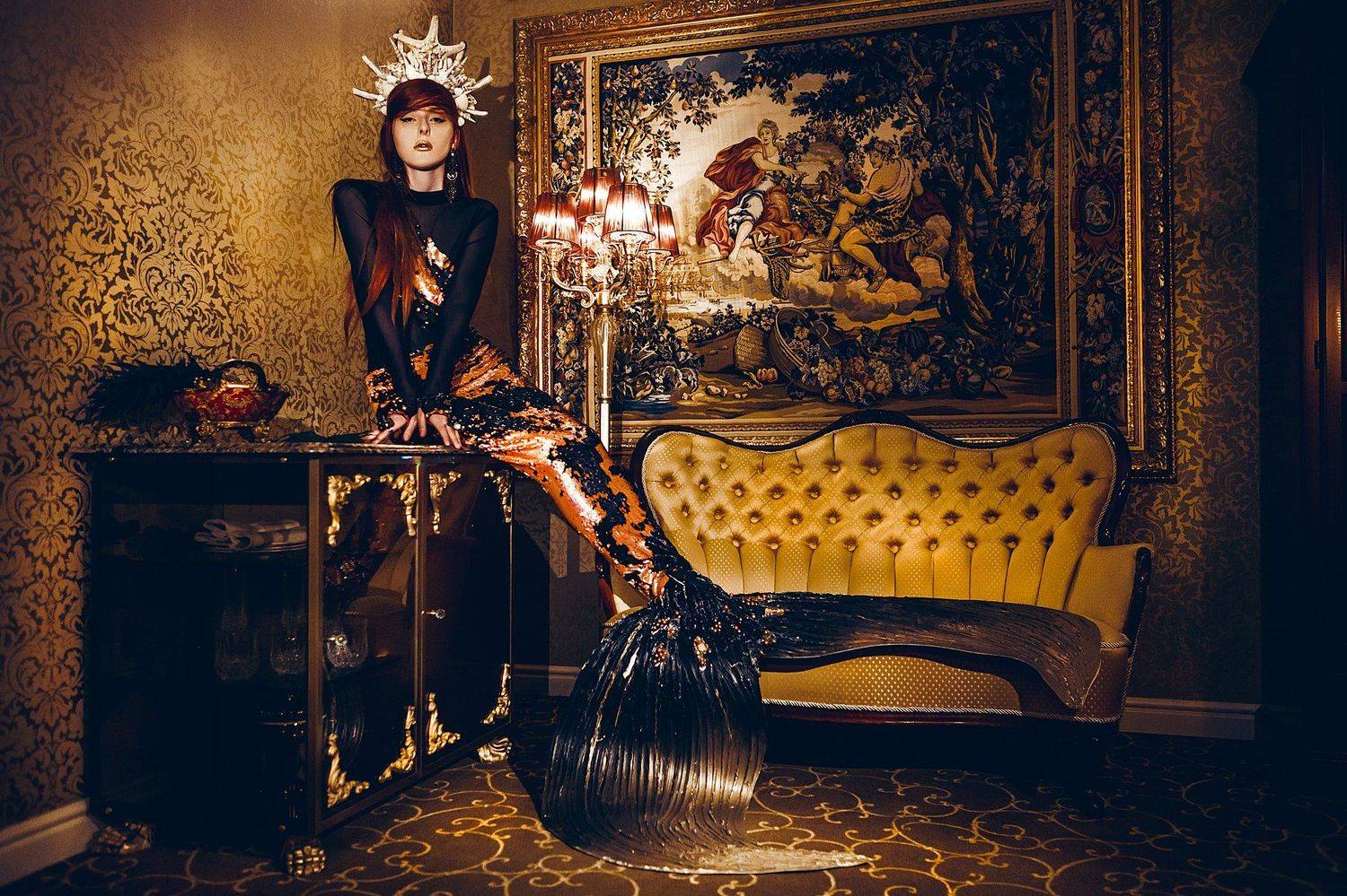 woman, portrait, art, beauty, indoors, Руслан Болгов (Axe)