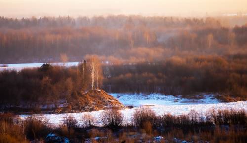 С высокого берега