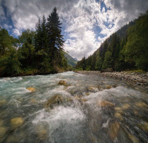 На гоначхире лето.HDR