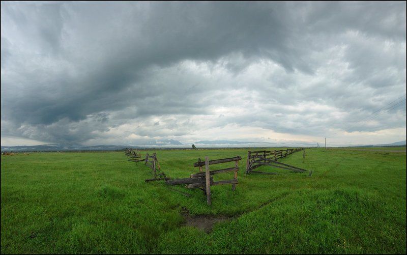 Горы, Лето, Саяны, Тункинская долина Тункинские дали фото превью
