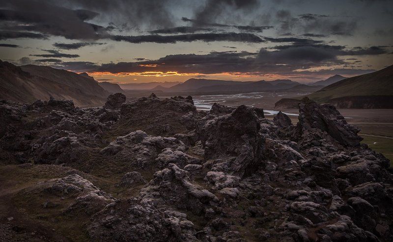 Утро Landmannalaugar\'a... фото превью