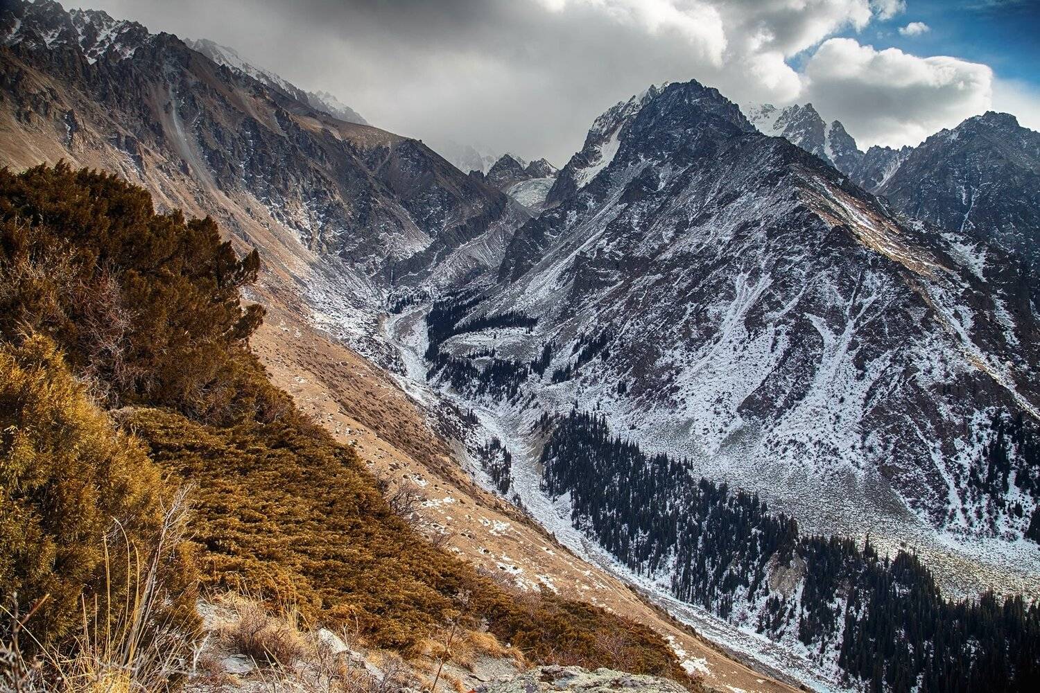 кыргызстан, горы, Элина Магалимова