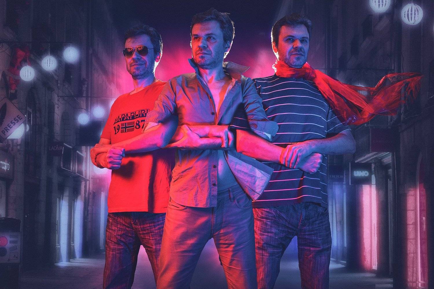 ночь, город, мужчины, сирена, Николай Сизиков