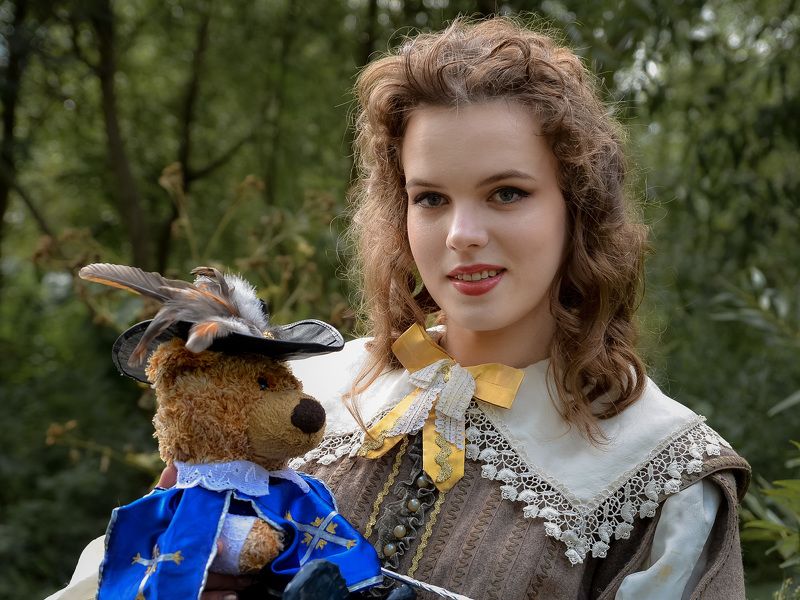 портрет, жанровый портрет, взгляд, питер, вдохновение, девушка, красиво Алина в роли Констанции. фото превью