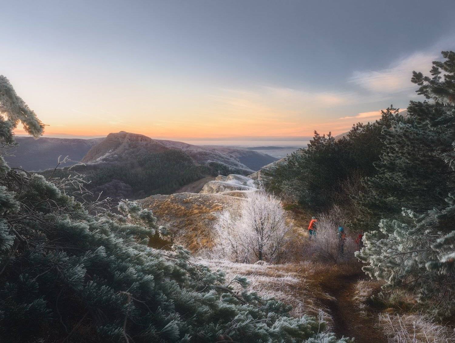 крым алушта демерджи зима горы пейзаж, Алексей Агеев