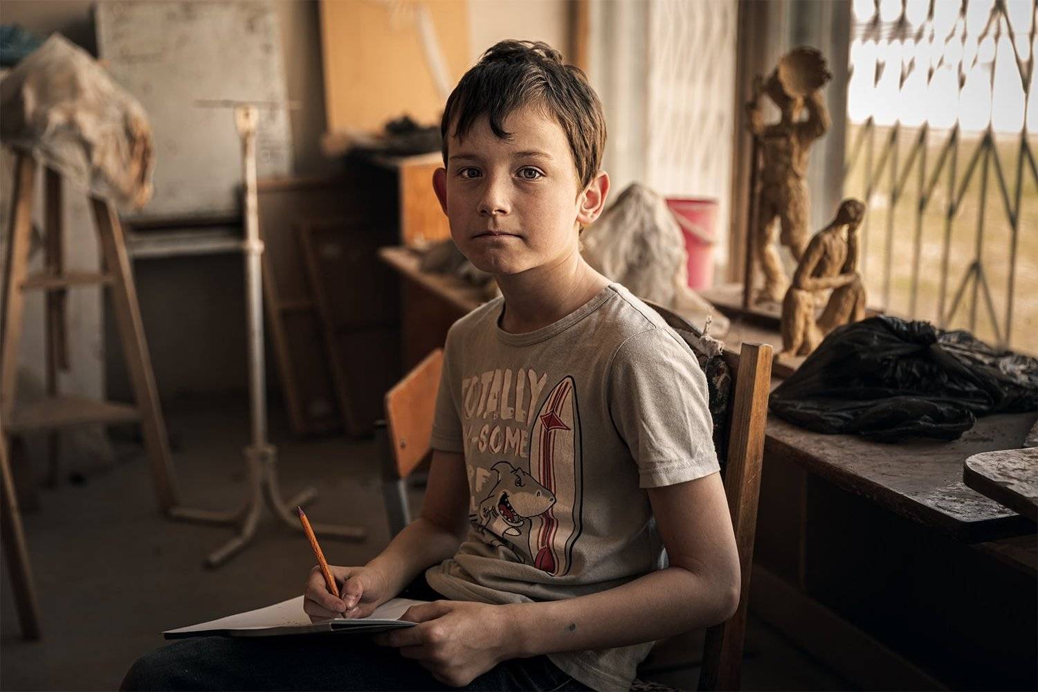 художник, юный,, Юрий Шурчков