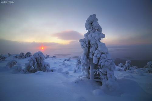 Скульптуры северных ветров (2)