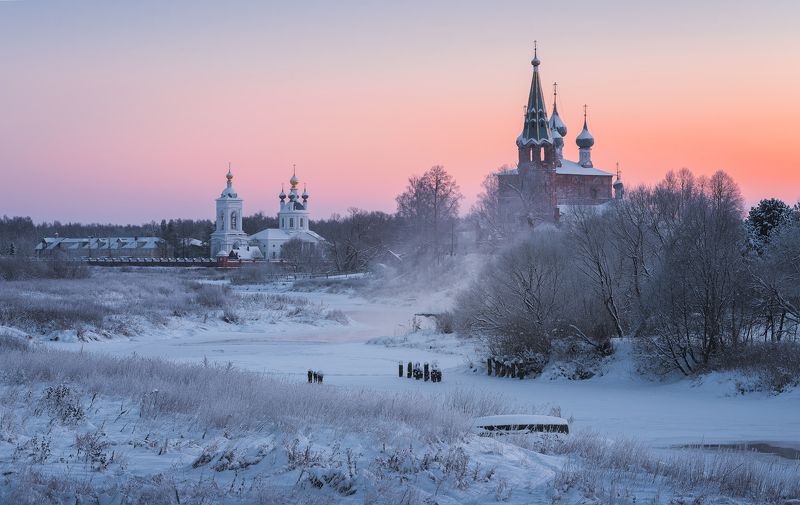 Зимняя открытка из Дунилово фото превью