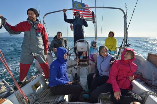 Яхтенная экспедиция на Северные Курилы (из альбома)