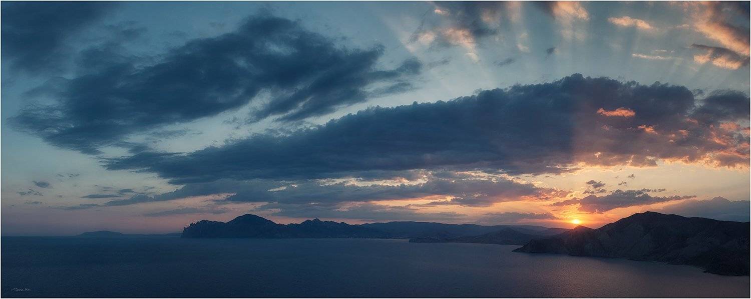 Закат, Коктебель, Крым, Черное море, Jazz_Man