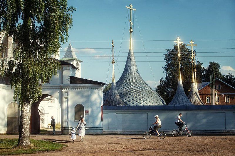 В разные стороны. фото превью