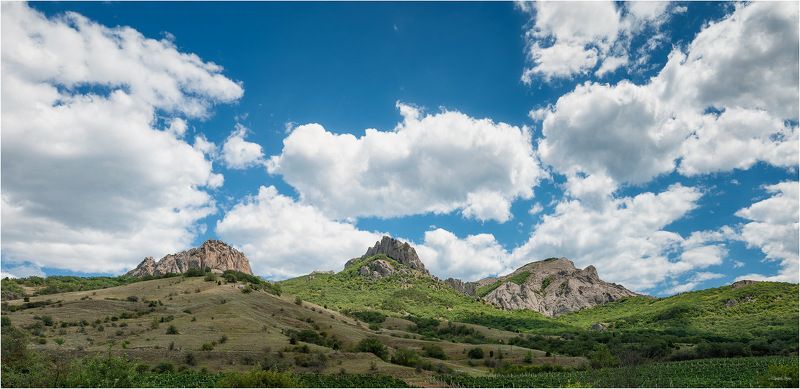 ...Виды крымских дорог... фото превью