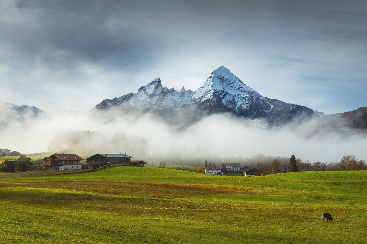 германия, бавария, берхтесгаден, осень, watzmann, Геннадий Финенко