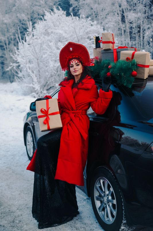 Современная снегурочка фото превью