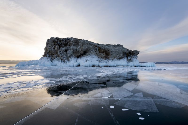 Байкал, лед  фото превью