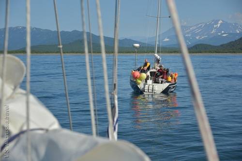 Яхтенная экспедиция на Северные Курилы (из альбома)