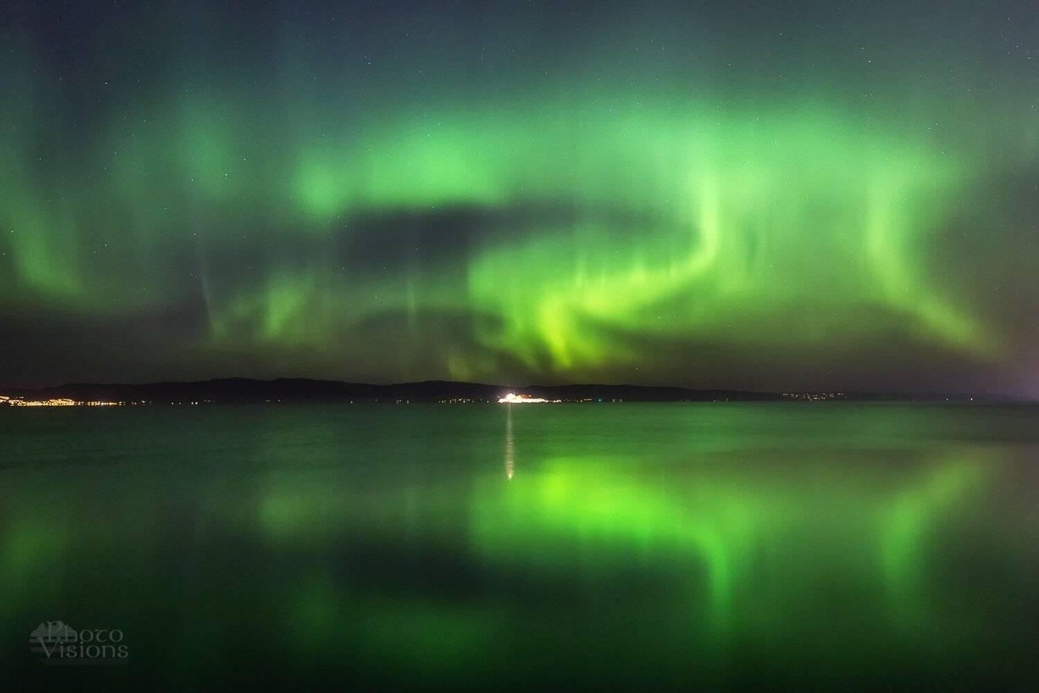 aurora,northern lights,norway,trondheim,night,sky,reflections, Adrian Szatewicz