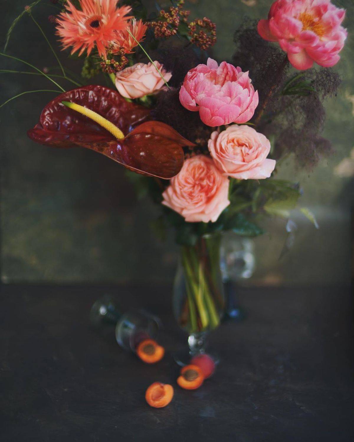 букет, пионы, Анастасия Зубкова