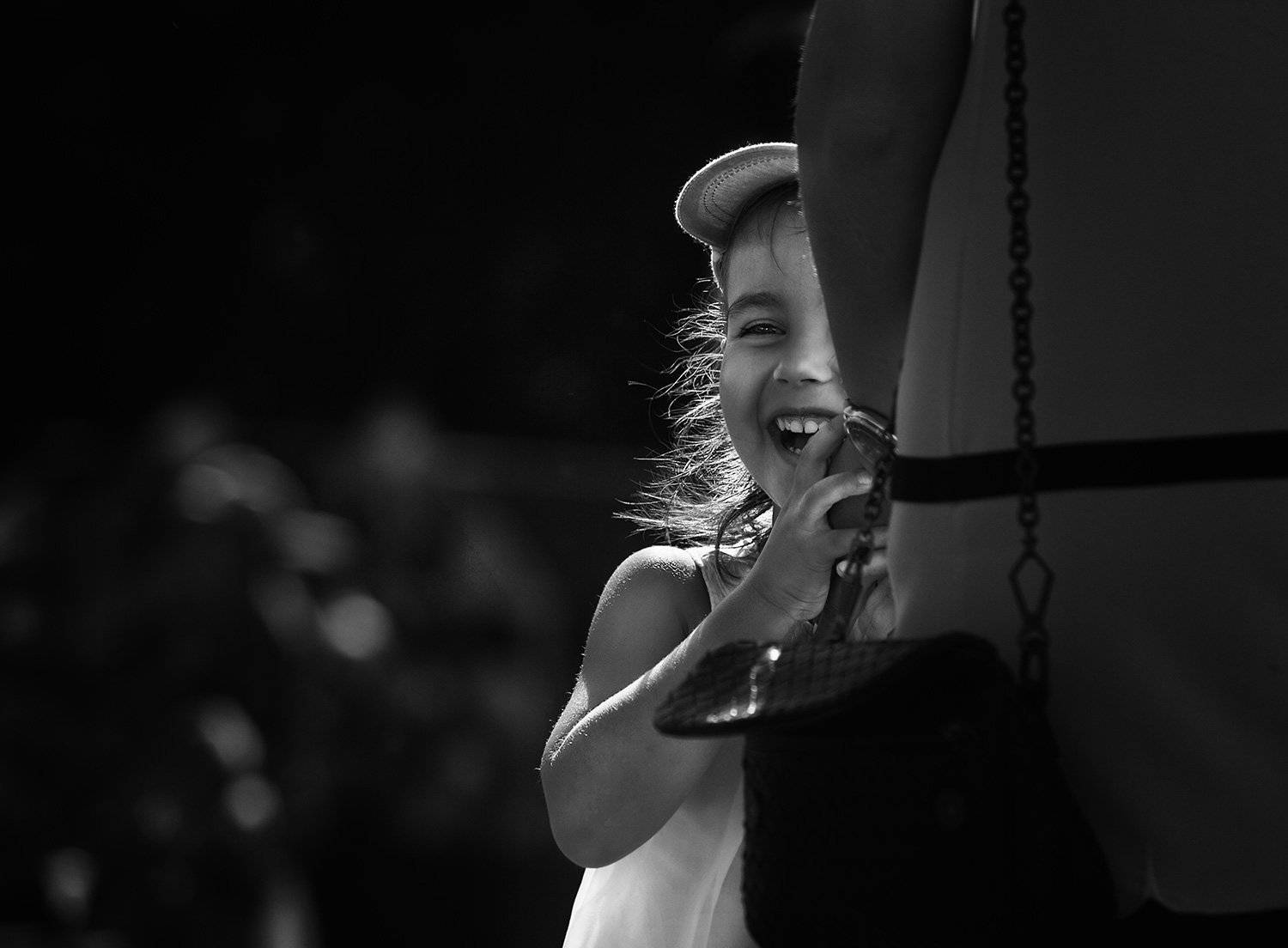 чб фото, дети, уличная фотография, жанровый портрет, Vera Trandina