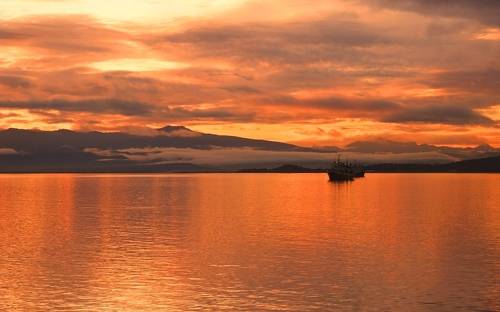 Evening in Avacha Bay