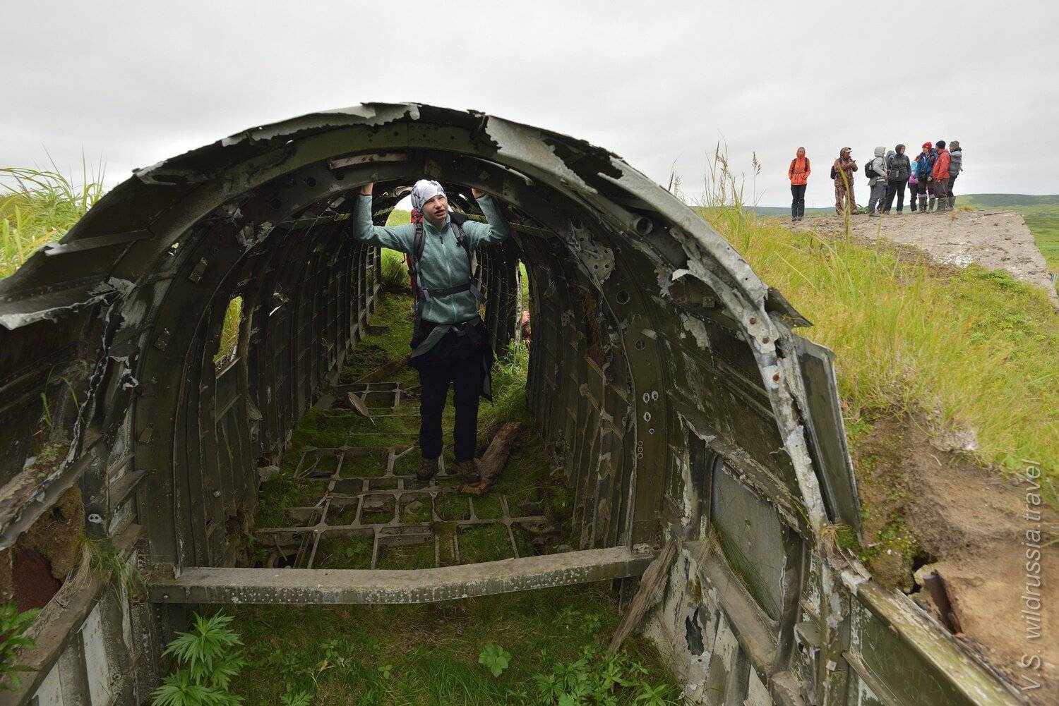 Курилы, Курильские острова, Камчатка, экспедиция, шагнивнеизведанное, путешествие, катастрофа, самолет, фюзеляж, оборона, война, Владимир Столяров