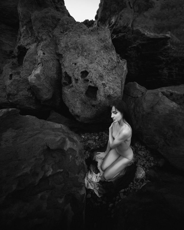 people,girl,lady,жанр,mood,soul,девушка,nature,film,фотография,nude, nu, mountains, ню, арт, naked Rock Solid фото превью