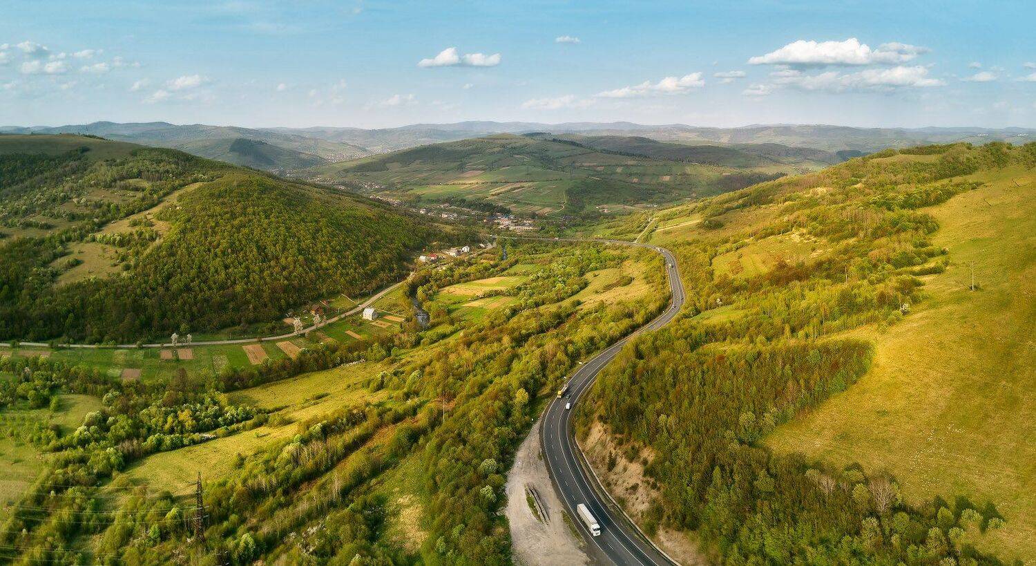 апрель, весна, горы, дорога, дронофото, карпаты, украина, Вейзе Максим