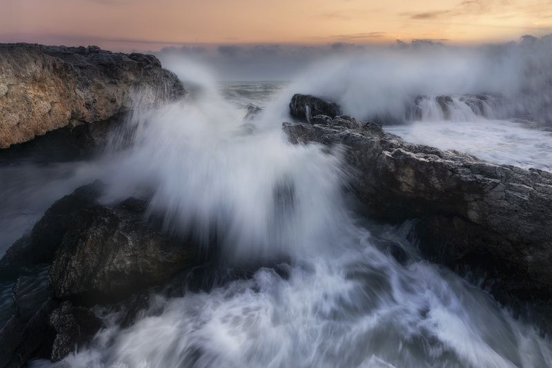 Black sea wintertime  фото превью