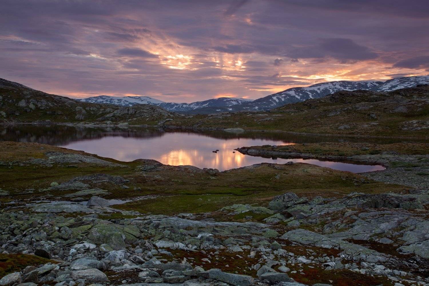 norway, sunset, горы, закат, норвегия, озеро, Alex Darkside