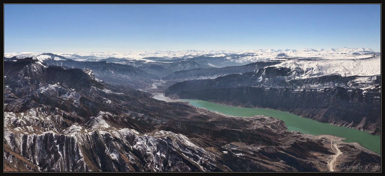 дагестан, горы, фьорд, ирганайское, водохранилище, Александр Круль