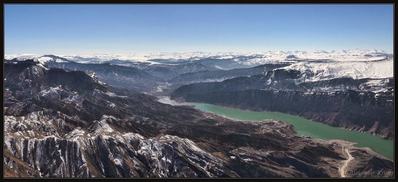дагестан, горы, фьорд, ирганайское, водохранилище Про один Кавказский фьорд... фото превью
