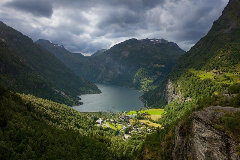 норвегия, norway, geiranger, гейрангер, geirangerfjord, фьорд Geiranger фото превью