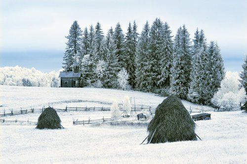 Инфракрасный взгляд на север...