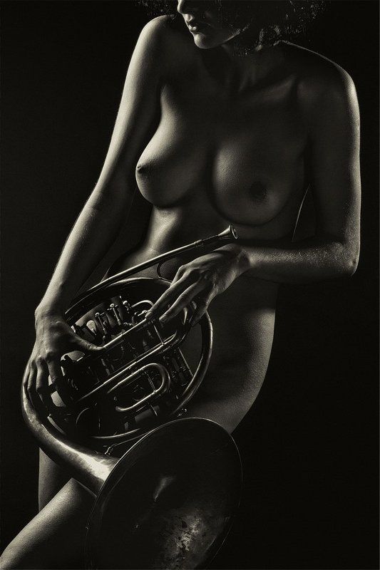 Music, Naked girl, Nude, Valtorna Naked valtorna фото превью