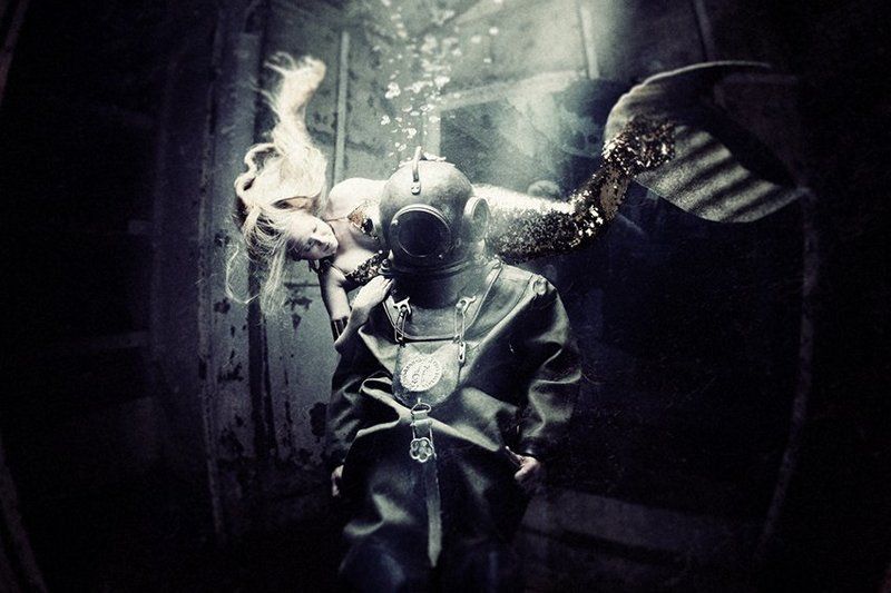 мурманск, подводник, русалка Не срослись плавниками фото превью