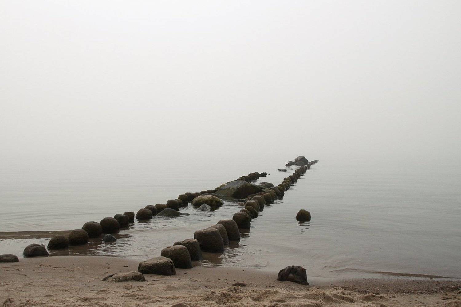 Балтика, Зеленоградск, Море, Туман, Kenedzumi