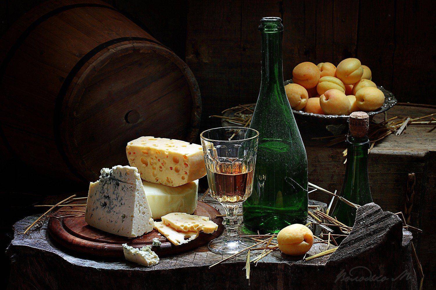 вино,сыр, Марина Володько