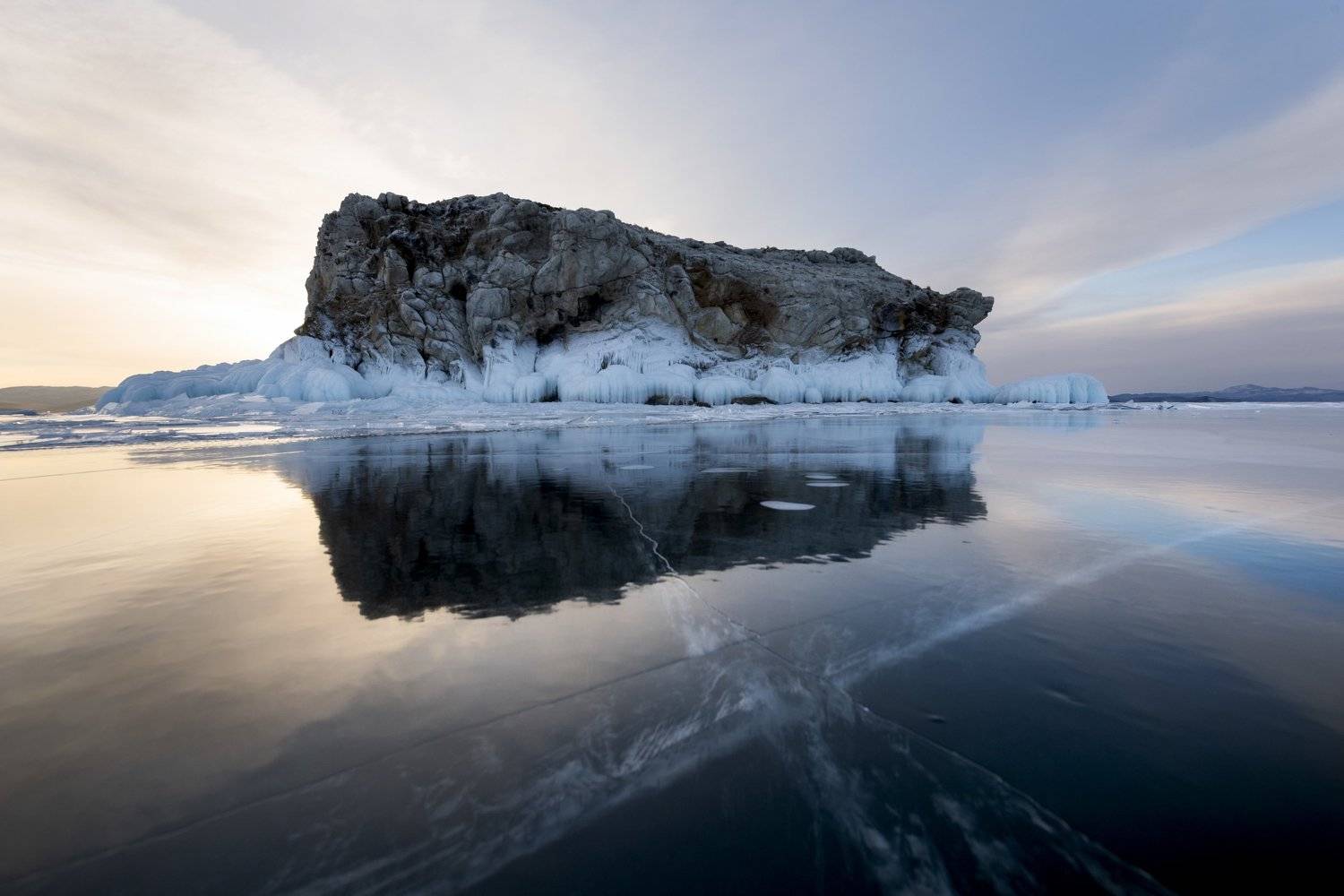 Байкал, лед, Елена Вторушина