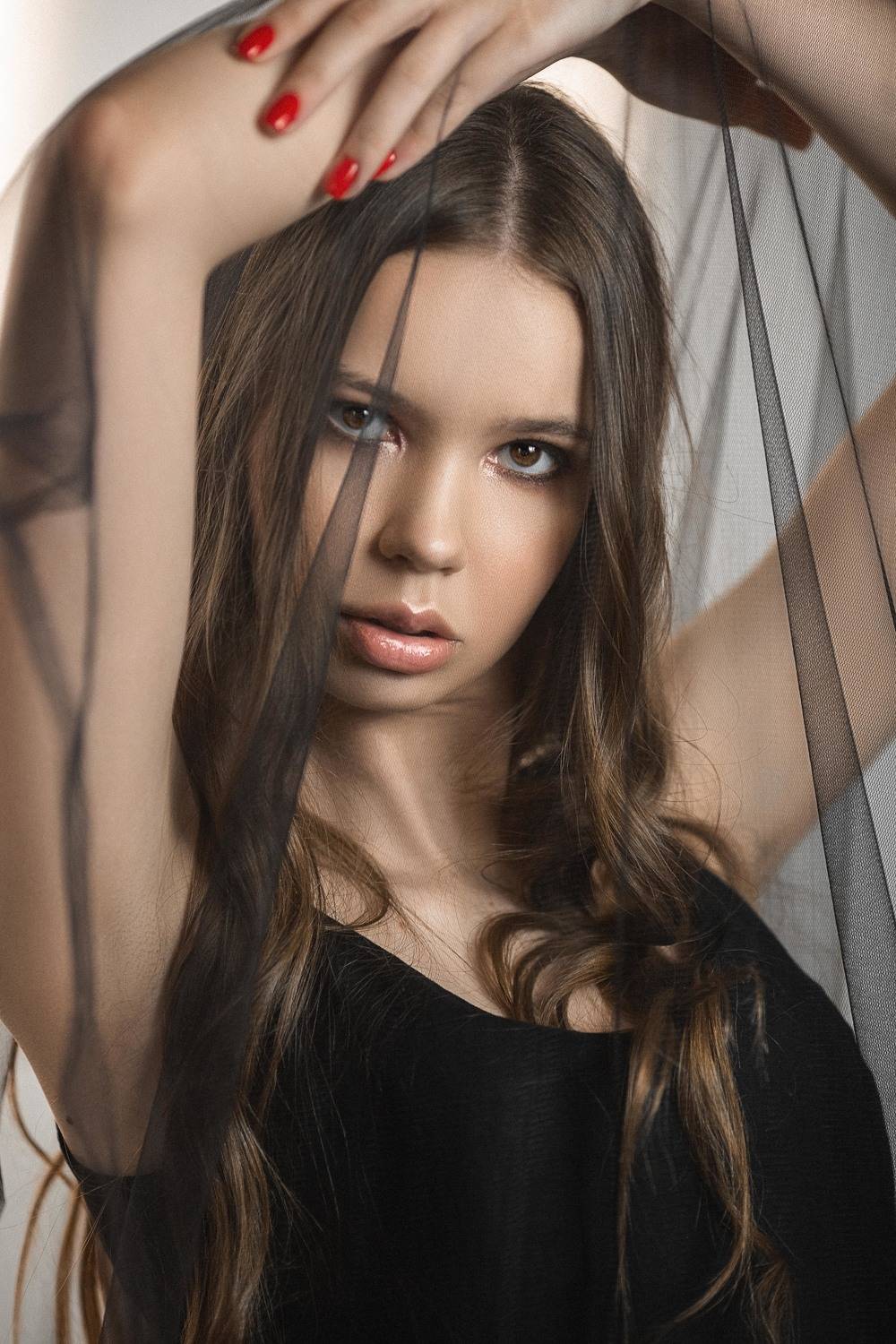 девушка, модель, портрет, фотосессия, студия, макияж, гламур, girl, beauty, perfect, pretty, model, modeling, young, portrait, make-up, творческий портрет, женский портрет, woman, young woman, glamour, Владимир Васильев