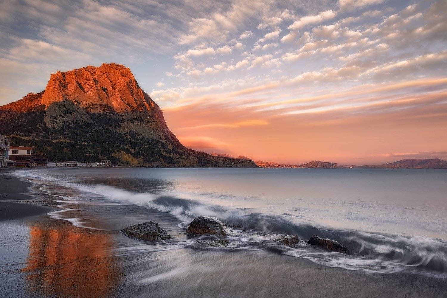 крым море гора закат, Алексей Агеев