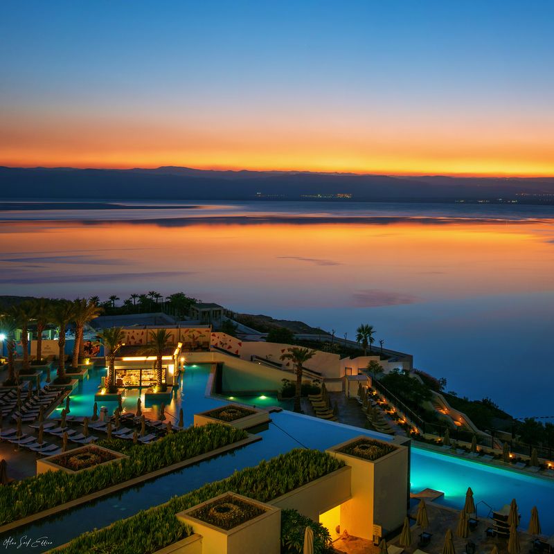 landscape, sunset  фото превью