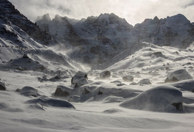 горы, альпинизм, кавказ, ледники white snowstorm... фото превью