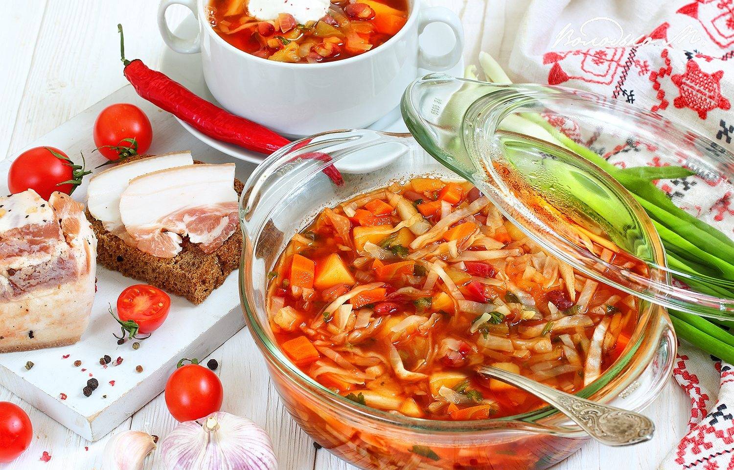 борщ,сало, Марина Володько